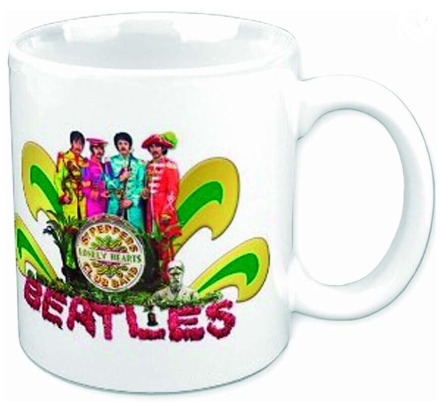 the Beatles Sgt Peppers 12 oz With Box Coffee Cup Mug NEW Rock Off