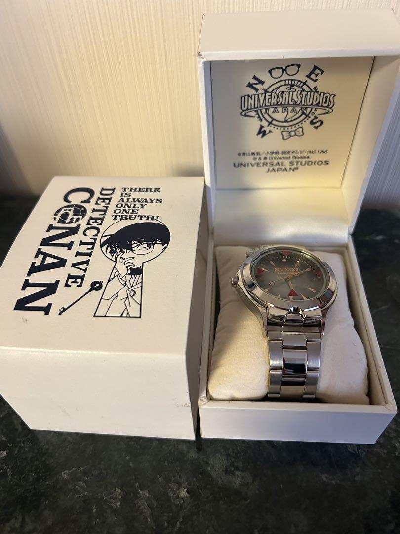 USJ Conan Edogawa Gun Type Wrist Watch Detective Conan  2017 Japan Limited