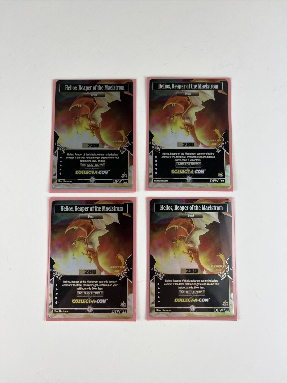 Maelstrom TCG Helios, Reaper of the Maelstrom Holo Promo Collect-a-Con Lot