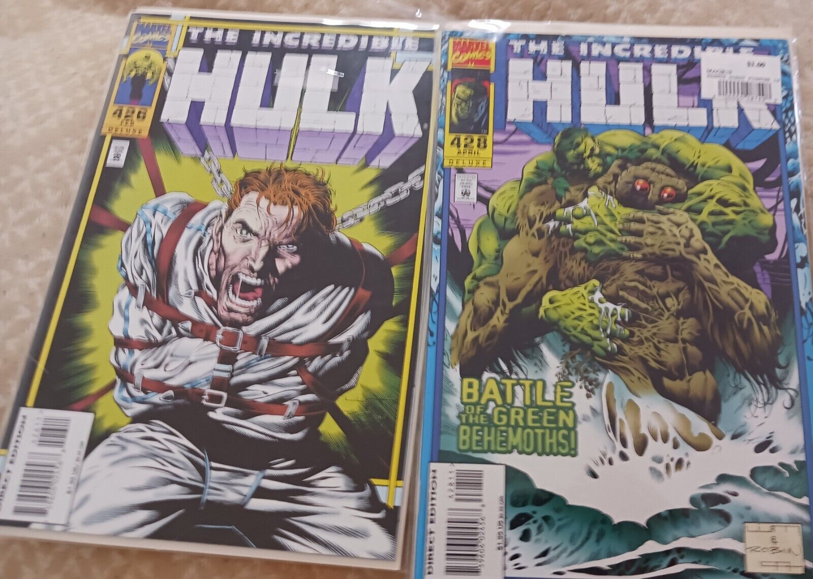Incredible Hulk - Peter David - FULL RUN - Lot 3 of 3 - 426 - 468 + extras