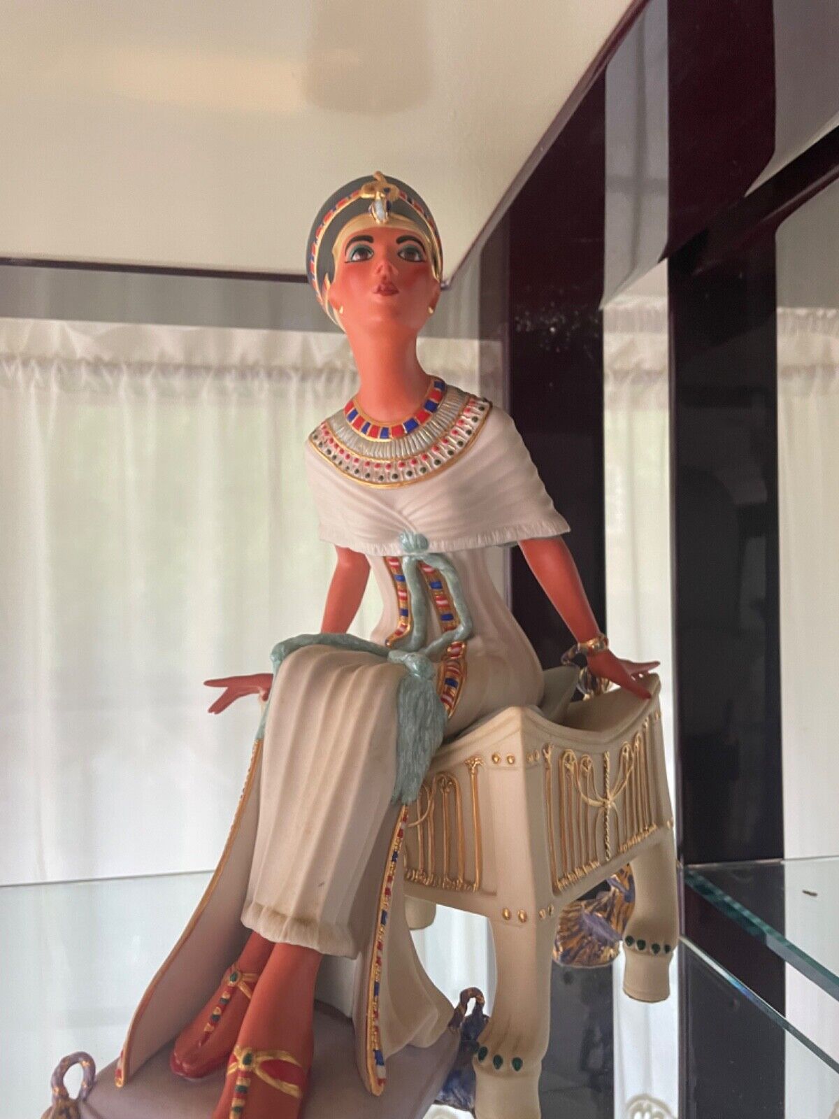 1979 Limited Edition Cybis \'Queen Nefertiti\' Porcelain Figurine