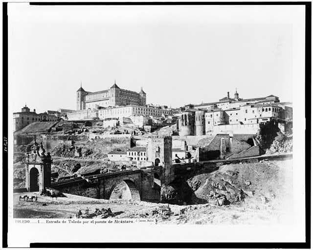 Photo:Toledo,Spain,Alcantara / J. Laurent. Madrid 1860\'s