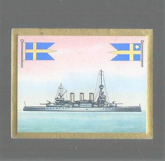 1933 GARBATY SHIP PICTURES  #85 ARMORED SHIP OSKAR II  NM  SABA BACK