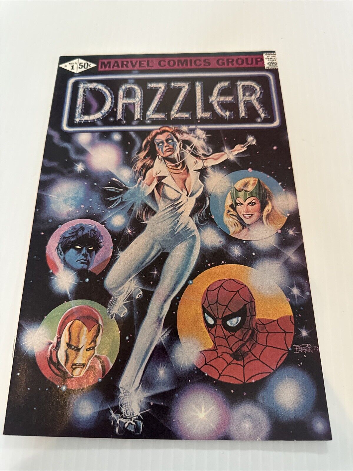 🔥 Marvel Dazzler #1 Marvel Comics 1981 🔑 First Solo Series Spiderman App 🔥