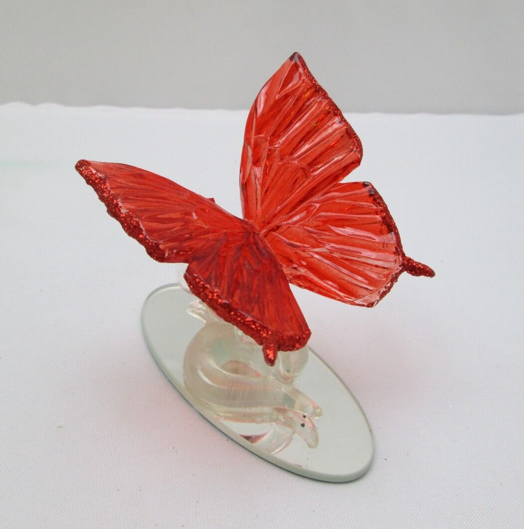 Hamilton Butterfly Collection Whispers of The Ruby  Figurine
