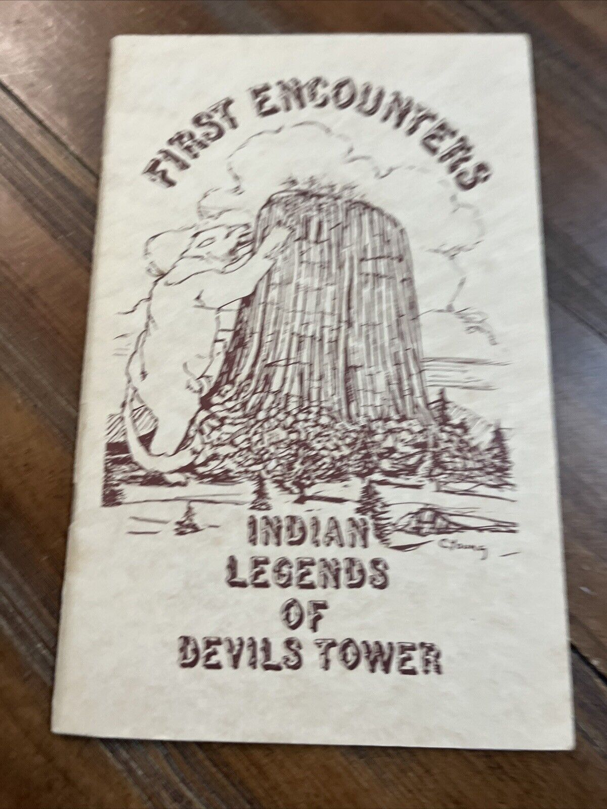 Vtg 1982 Indian Legends Of Devils Tower, First Encounters 32 Pages Ephemera
