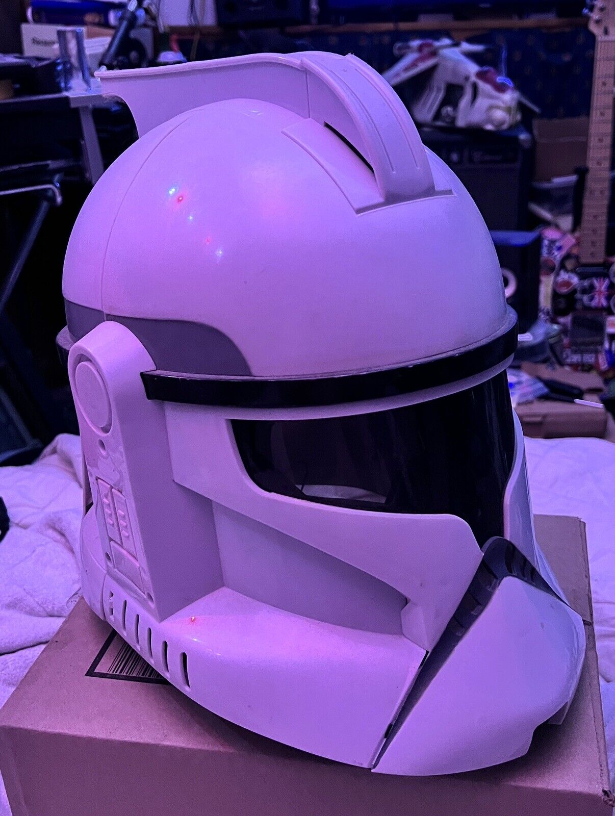 2008 Hasbro Star Wars Clone Trooper Phase I Helmet Not Working