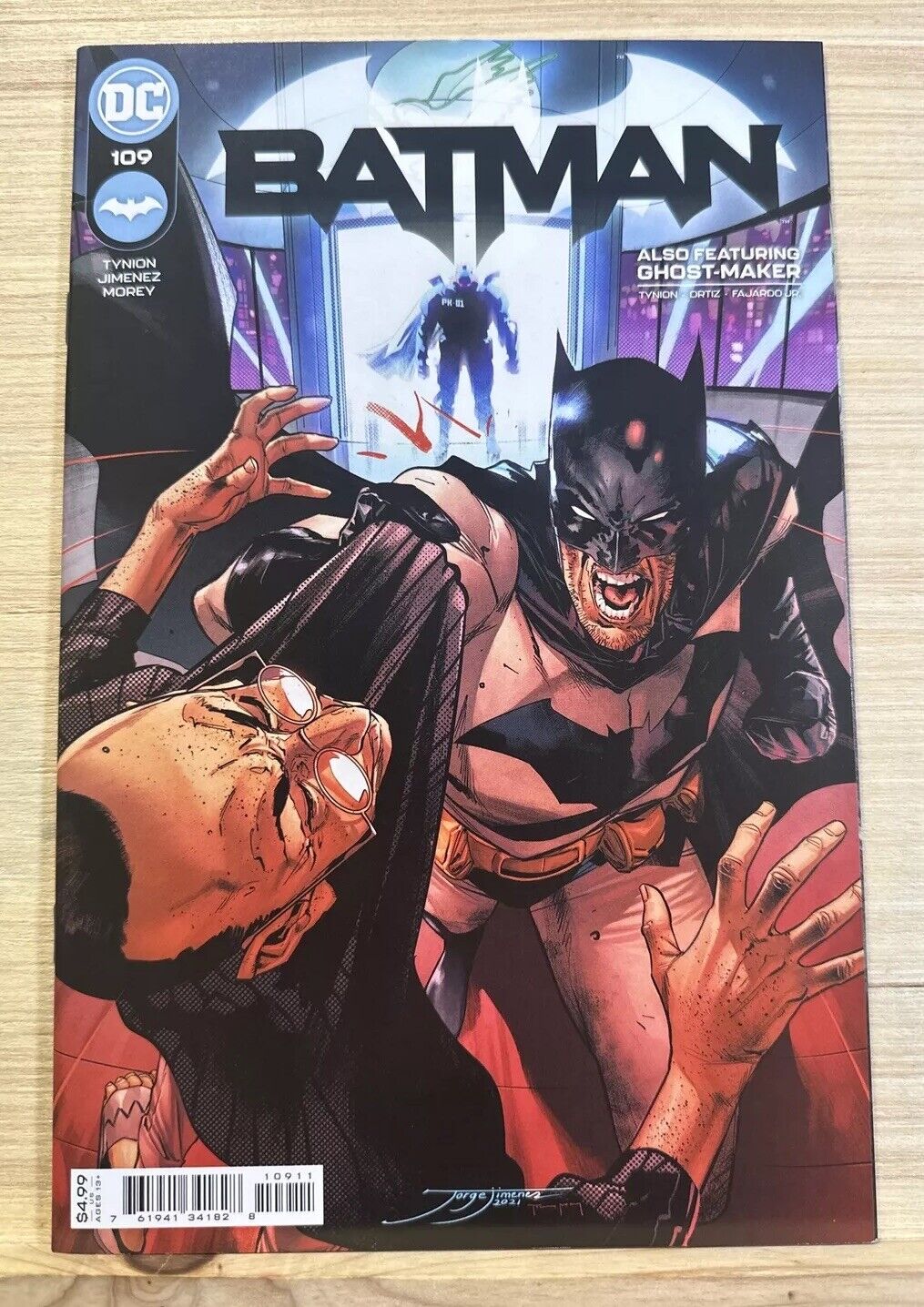 Batman Volume 3 (2021) Issue #109 Also Featuring Ghost-Maker