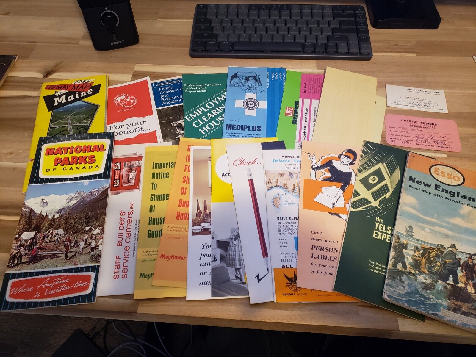 Large lot of vintage Brochures 