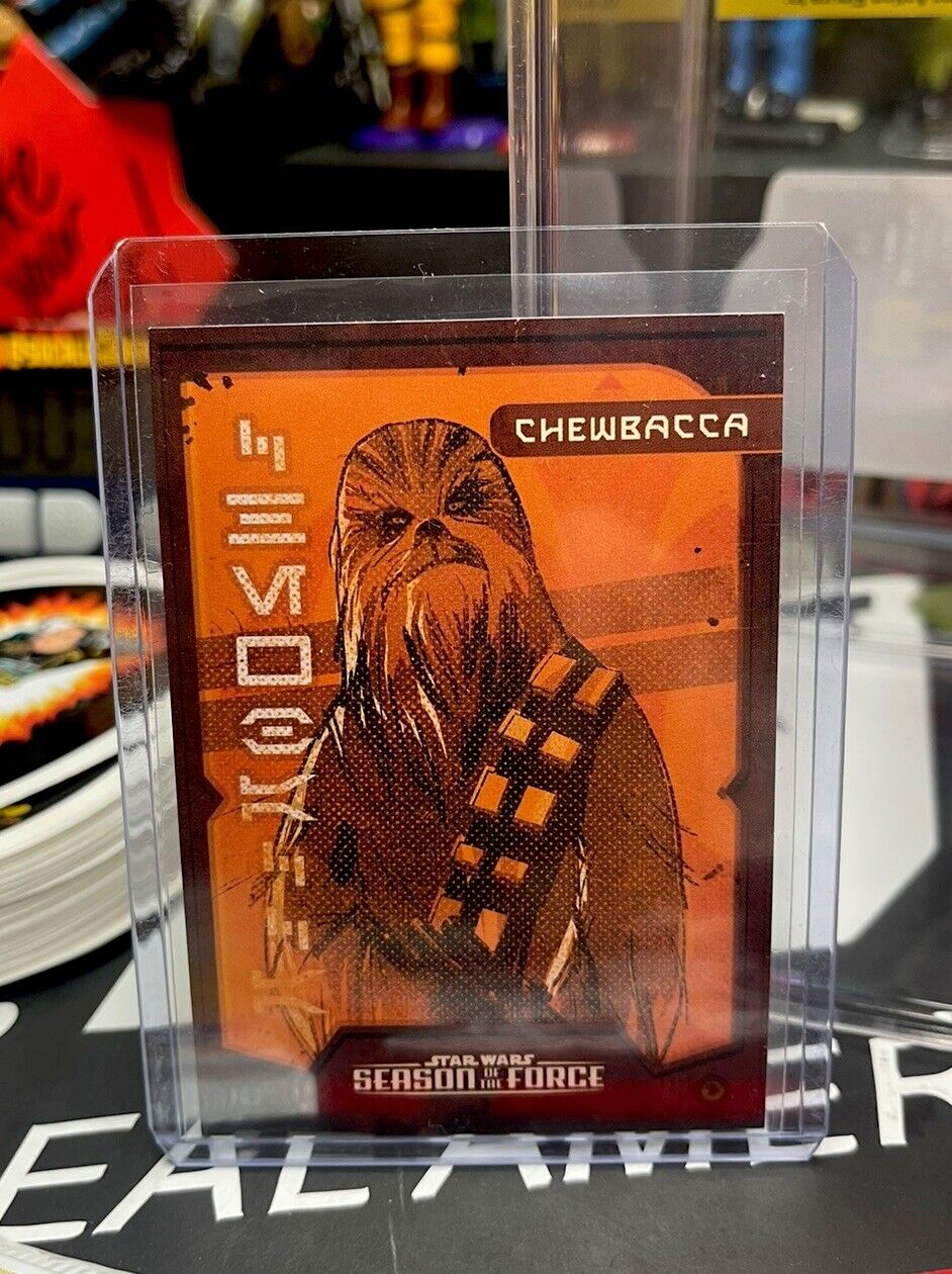 Disneyland Star Wars Season Of The Force Scavenger Hunt Prize Chewbacca 