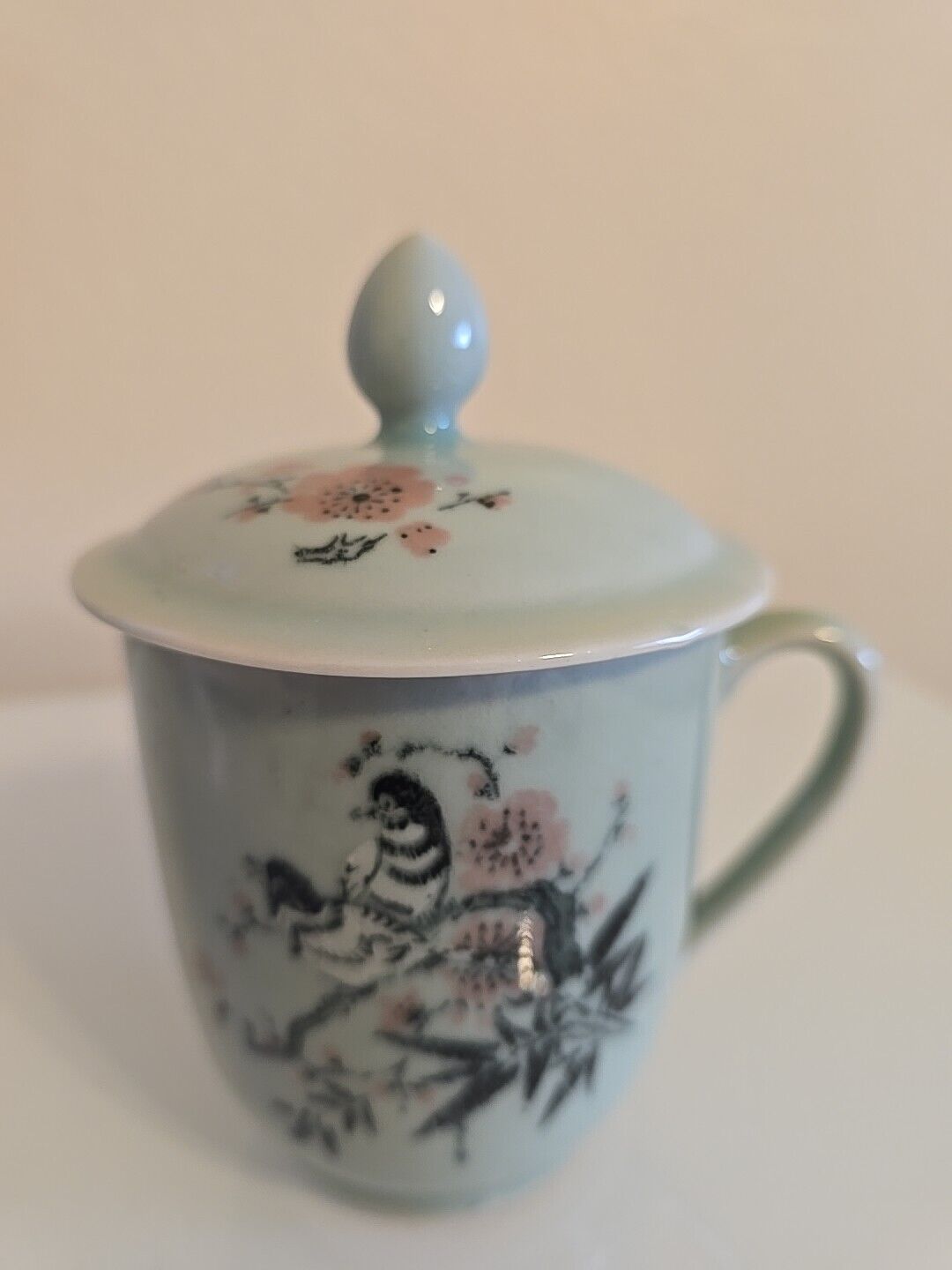 Vintage Teacup With Lid