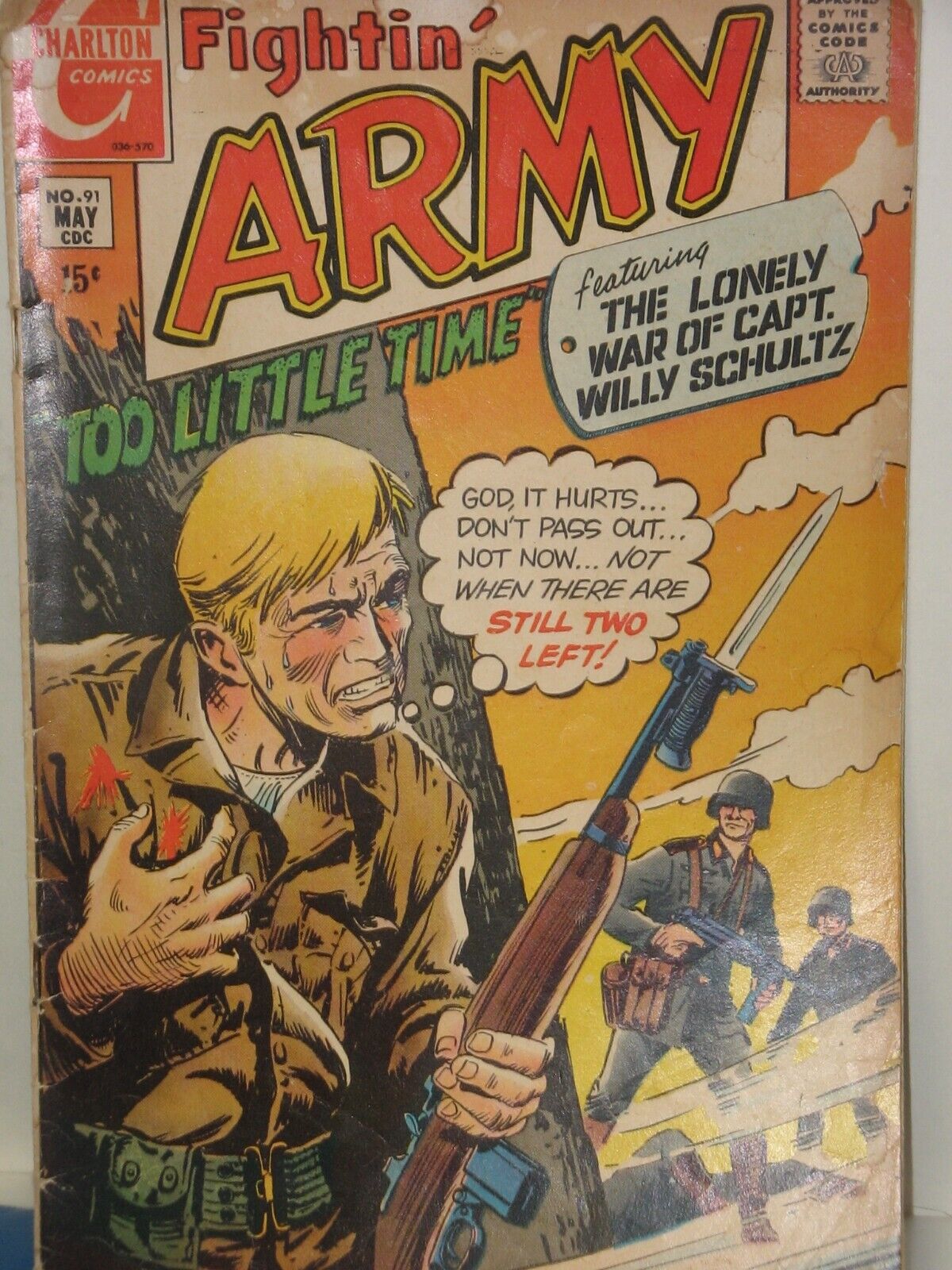 Charlton Comics Fightin\' Army Vol 2 #91 \