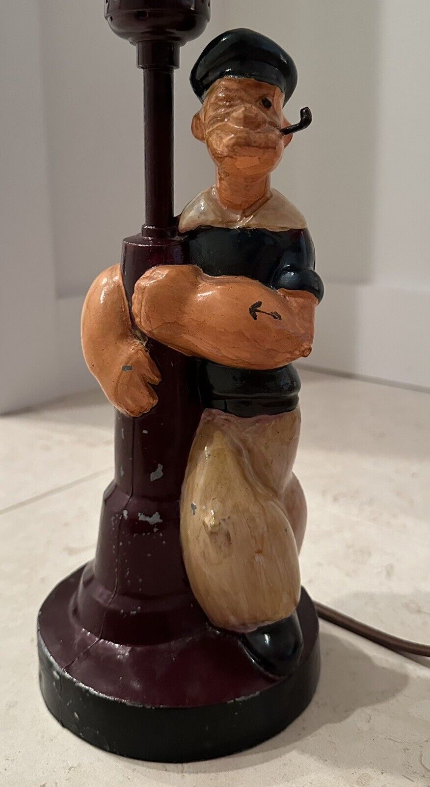 Rare 1935 Popeye Lamp King Features Syndicate Inc  \