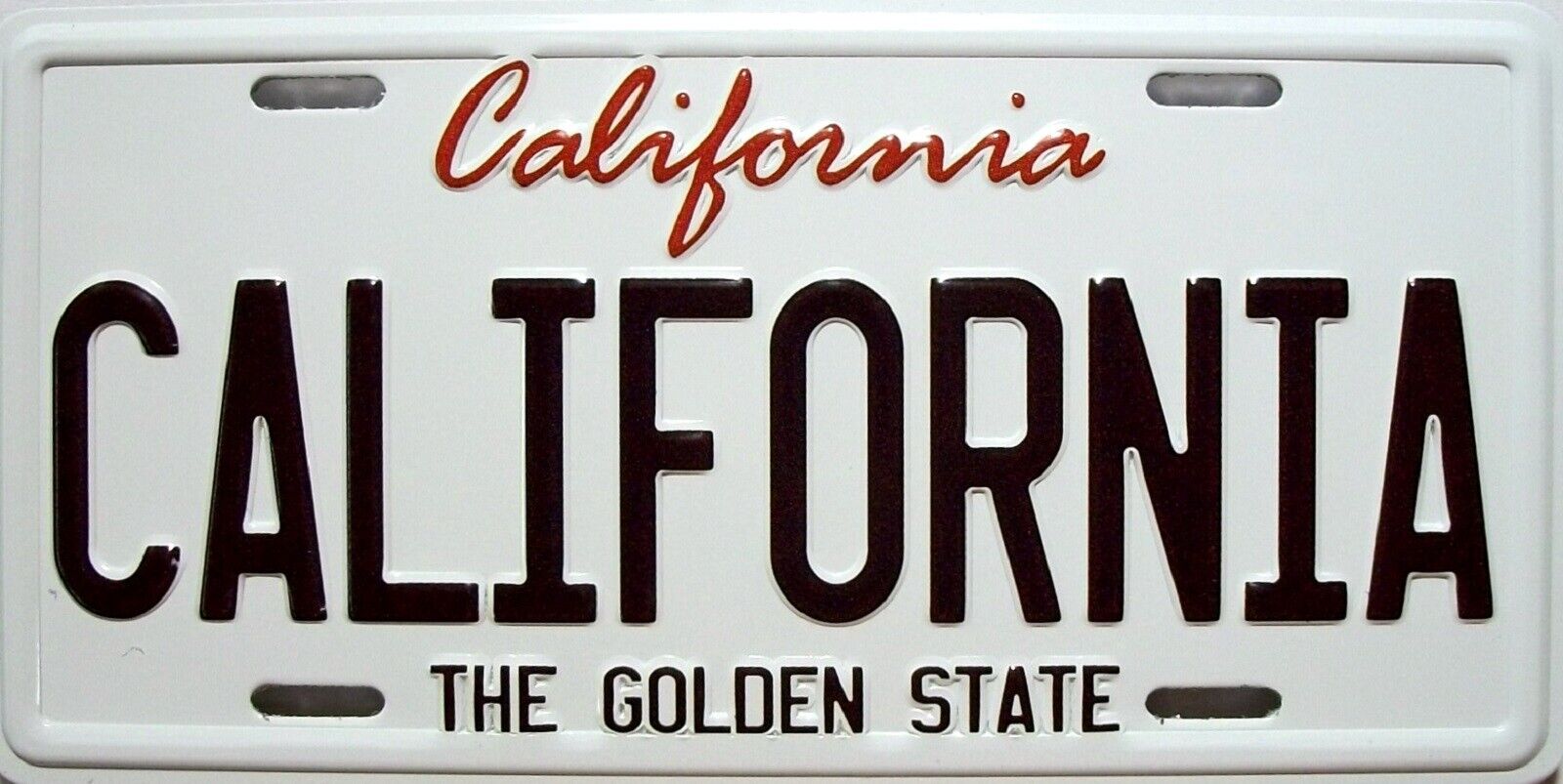 California State License Plate Novelty Fridge Magnet