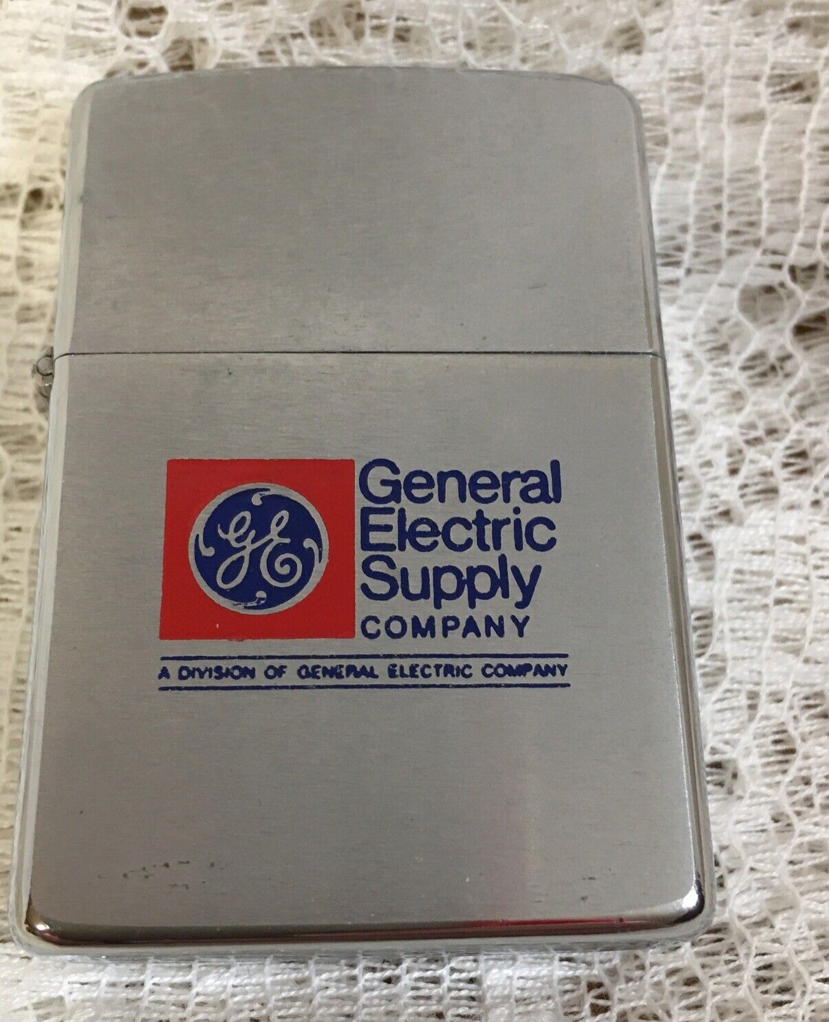Vintage Zippo Lighter, General Electric Advertising, New