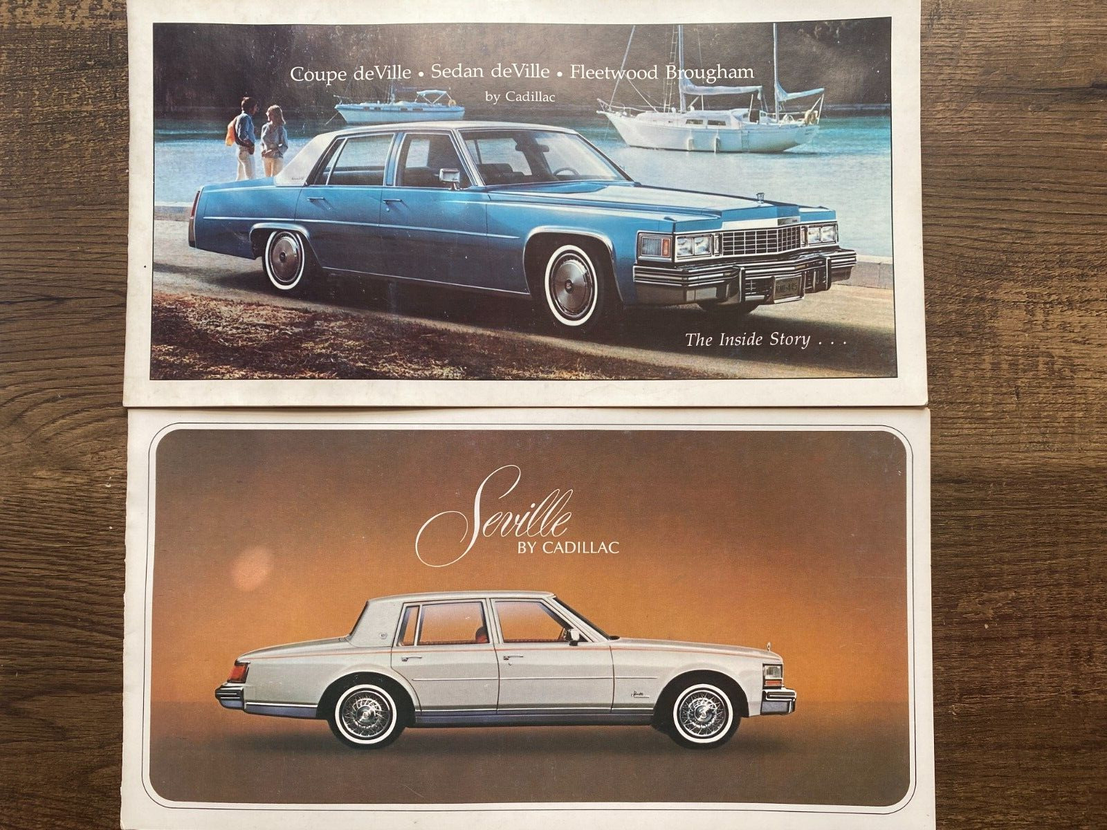 Seville by Cadillac & The Inside Story - Catalog Dealer Showroom Brochure 1970\'s