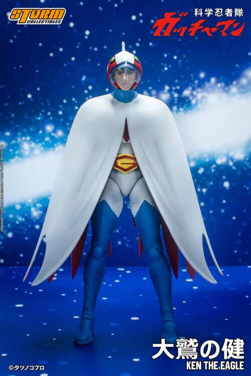 *NEW* Gatchaman: Ken the Eagle 1/12 Scale Action Figure by Storm Collectibles