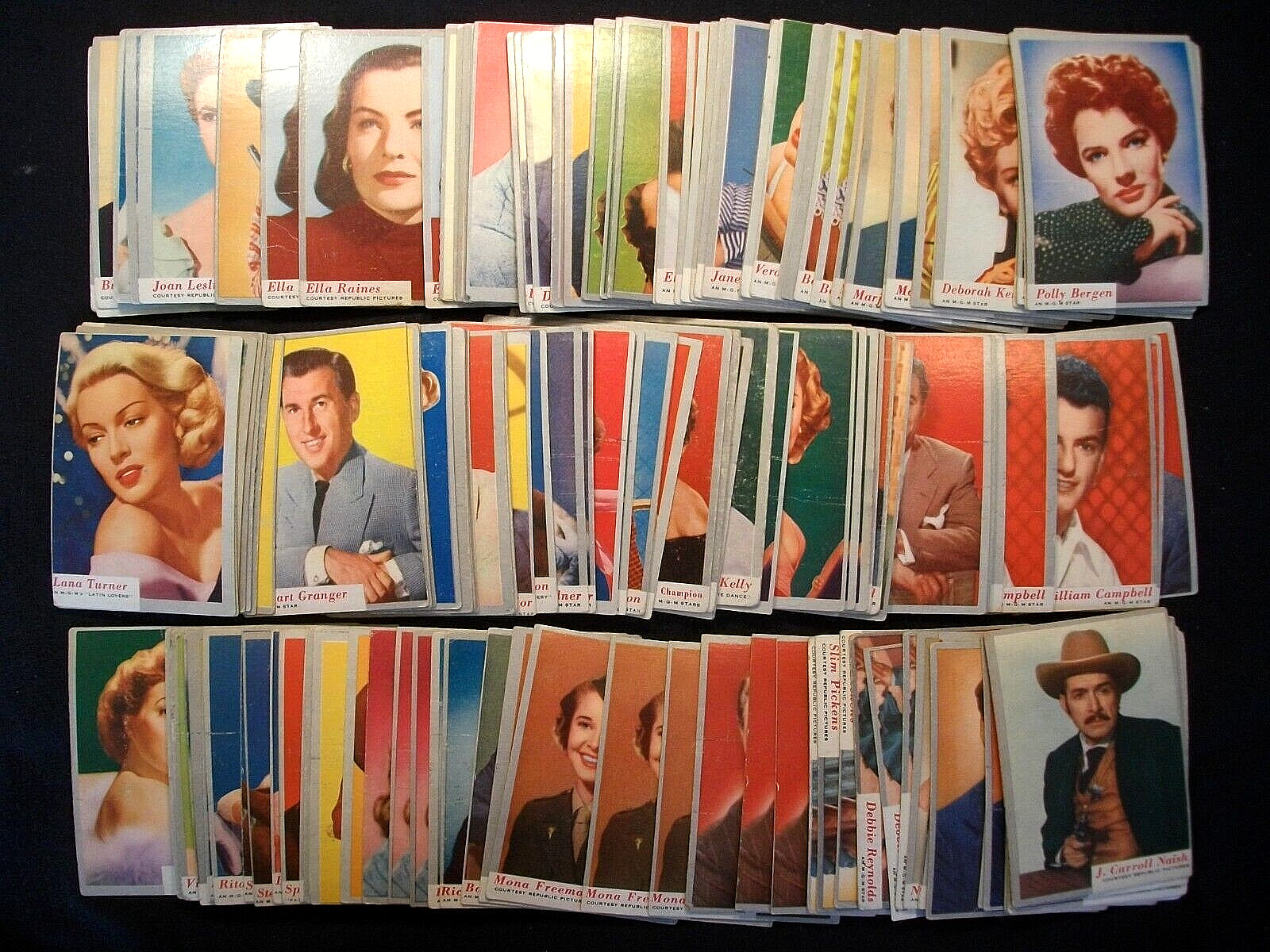 1953 Topps WHO-Z-AT STAR cards QUANTITY U PICK READ DESCRIPTION BEFORE BUYING