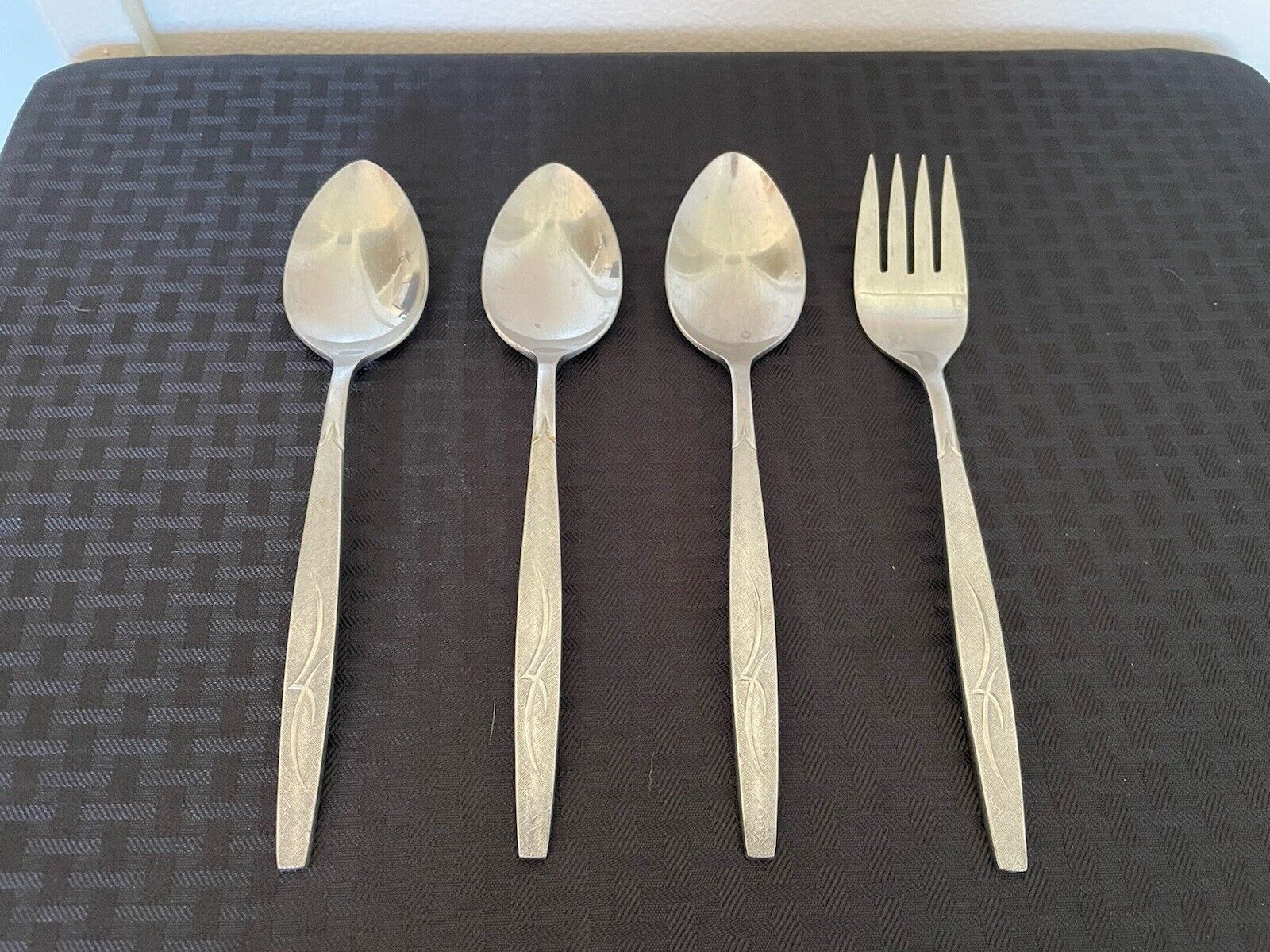 MCM 1960 Japan Reliance Stainless Serving Pieces Lot Of 4