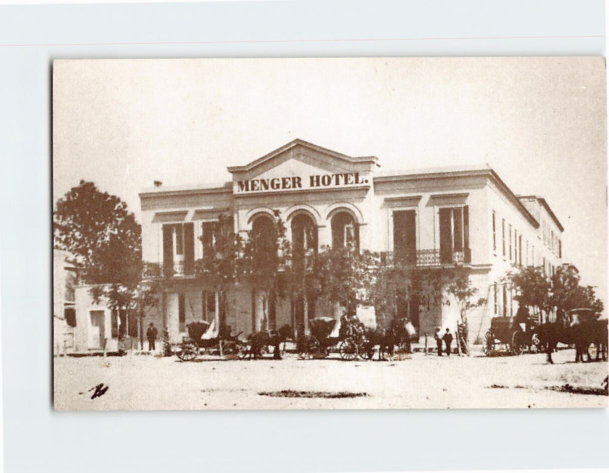 Postcard The Menger Hotel San Antonio Texas USA