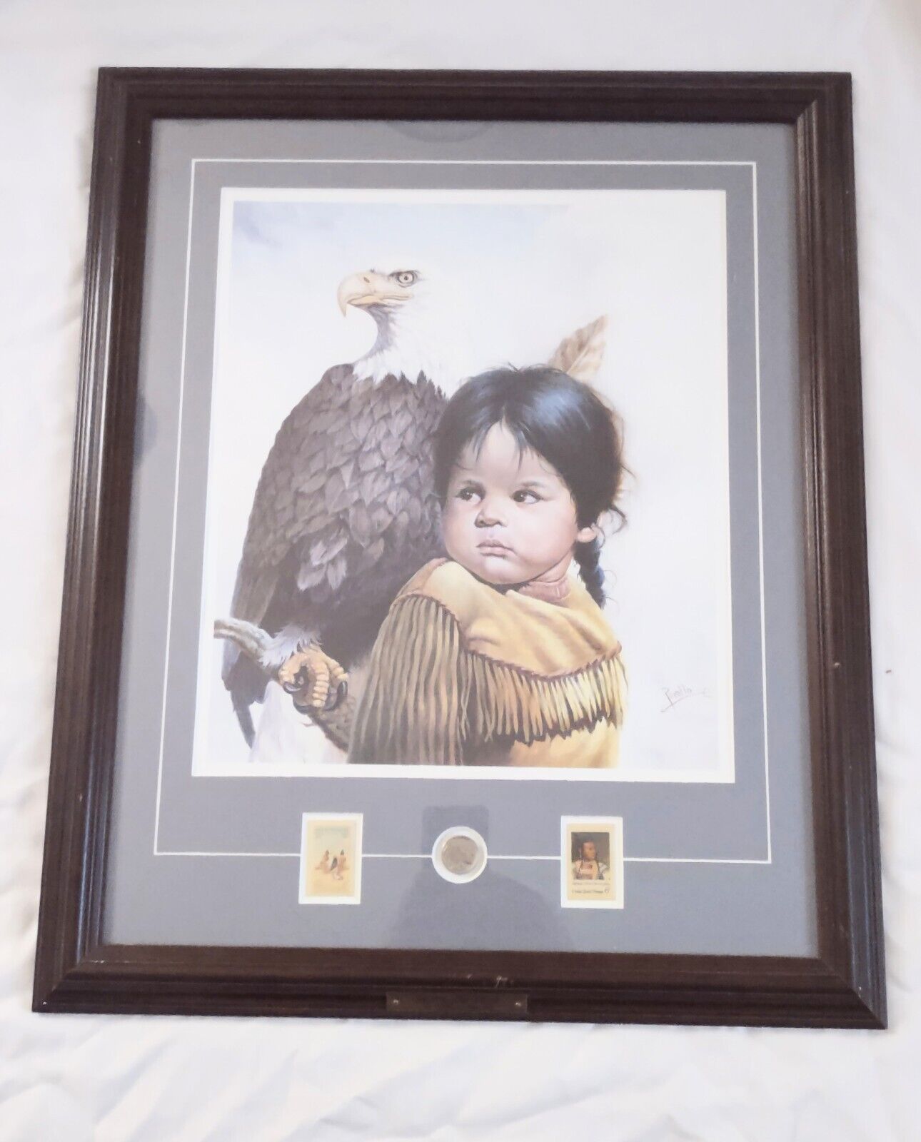 Brave and Free Framed Print by Gregory Perillo 19\