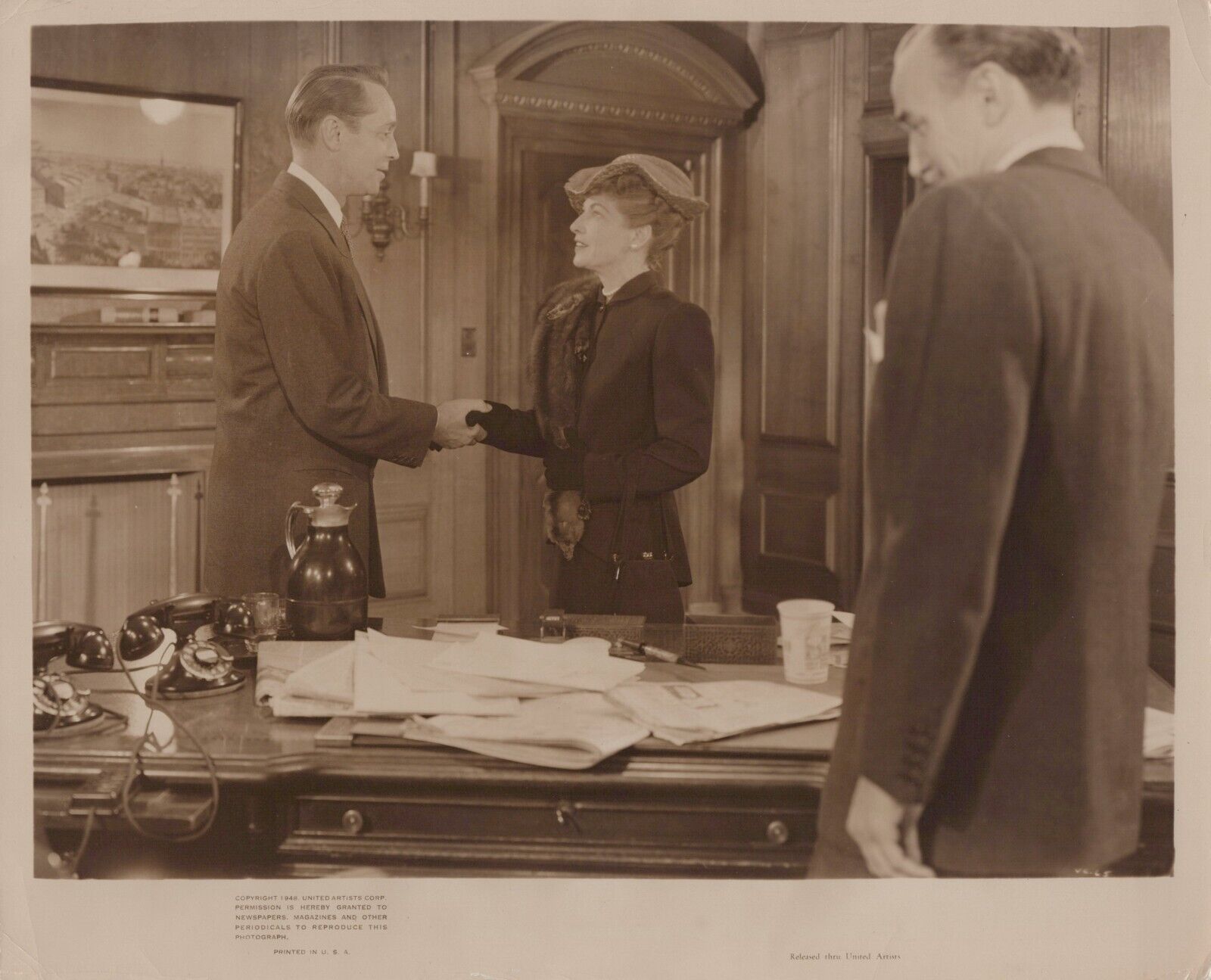 Franchot Tone in Jigsaw (1949) ❤ Vintage Hollywood Movie Scene Photo K 495