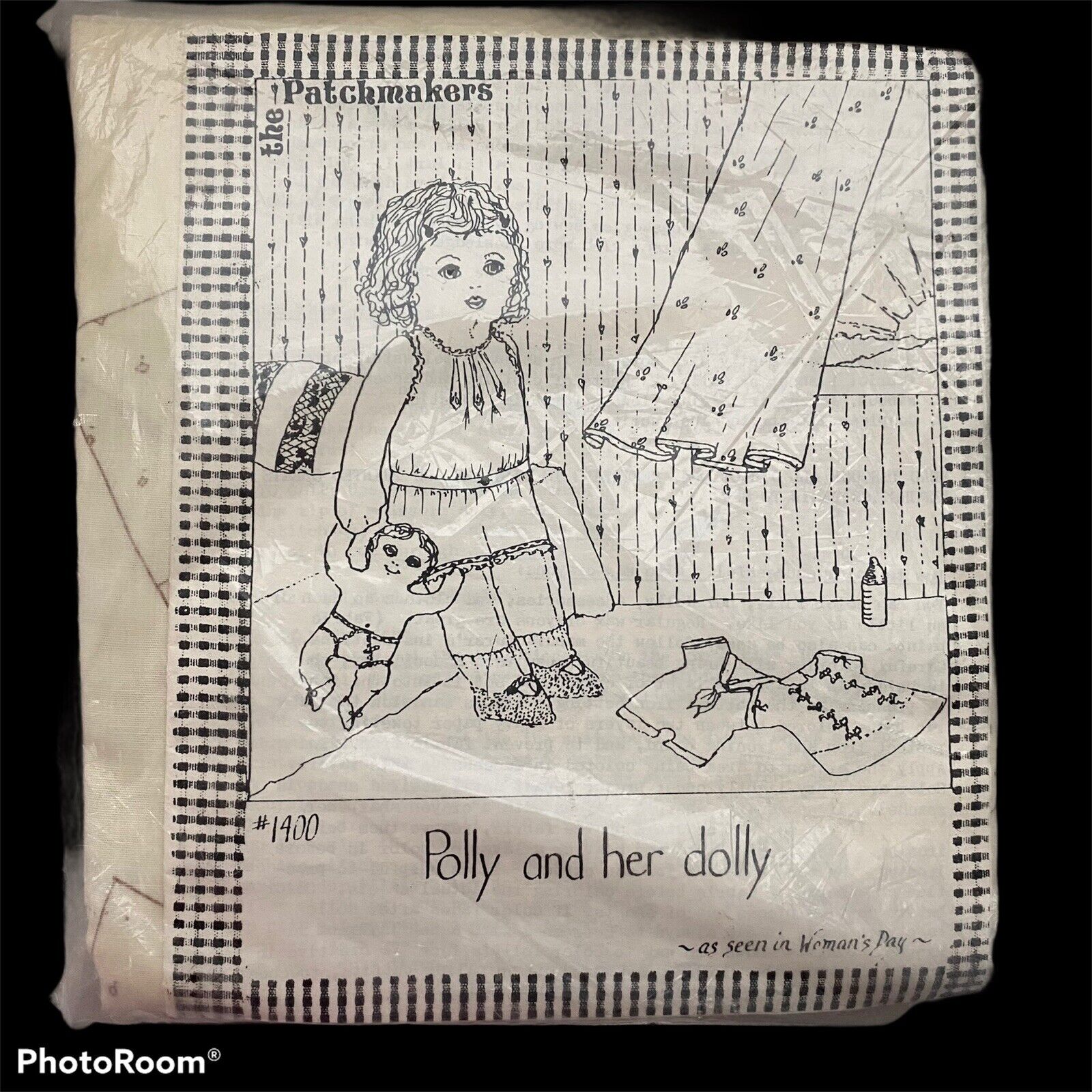 The Patchmakers #1400 Polly And Her Dolly Kit Woman\'s Day The Patchmakers