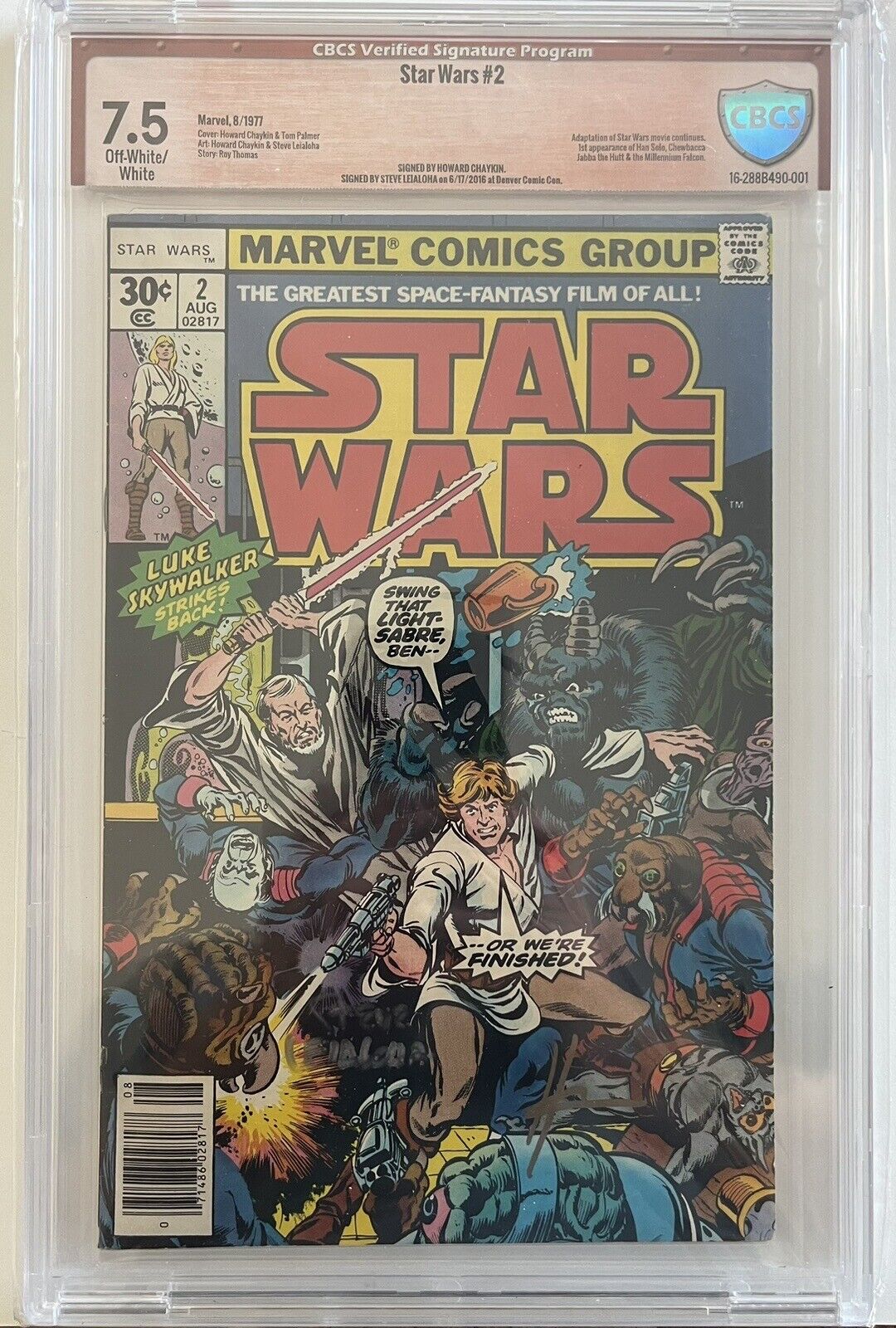 Star Wars #2 Tons Of 1st Appearances Double Signed High Grade Great Gift Idea