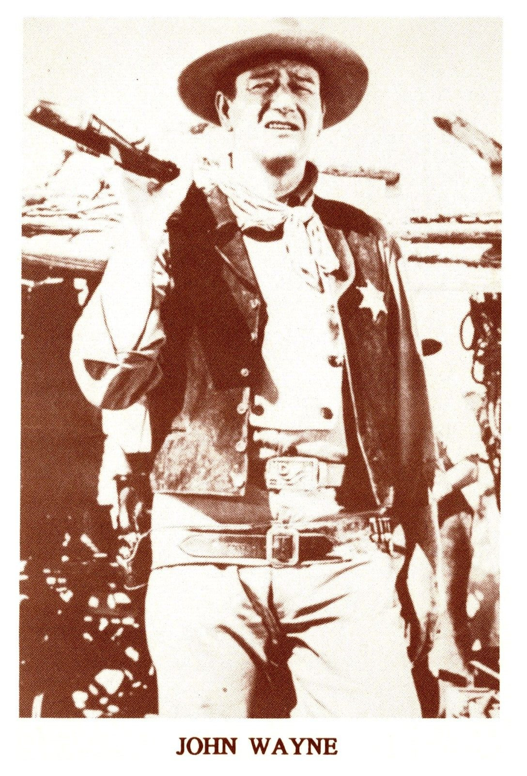 postcard photo of John Wayne A1084