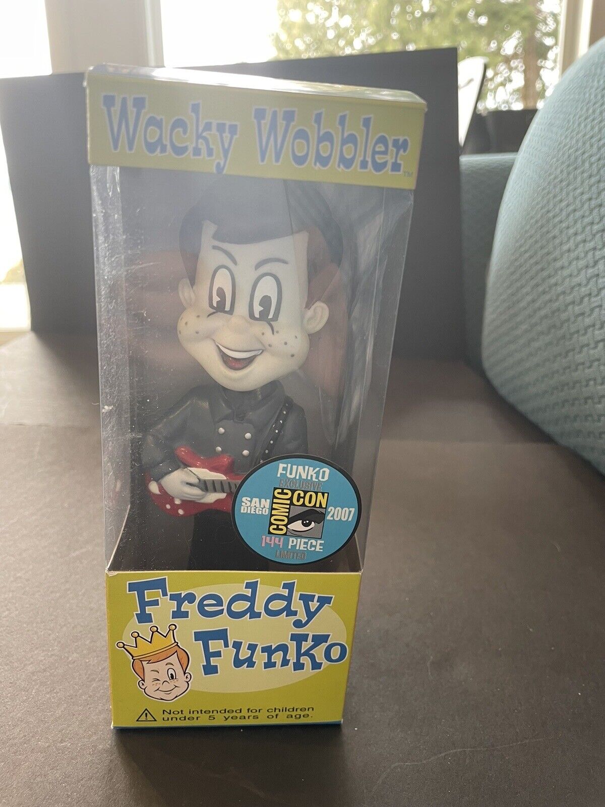 Wacky Wobbler - Freddy Funko as Rocker 2007 Fundays SDCC LE 144 Piece