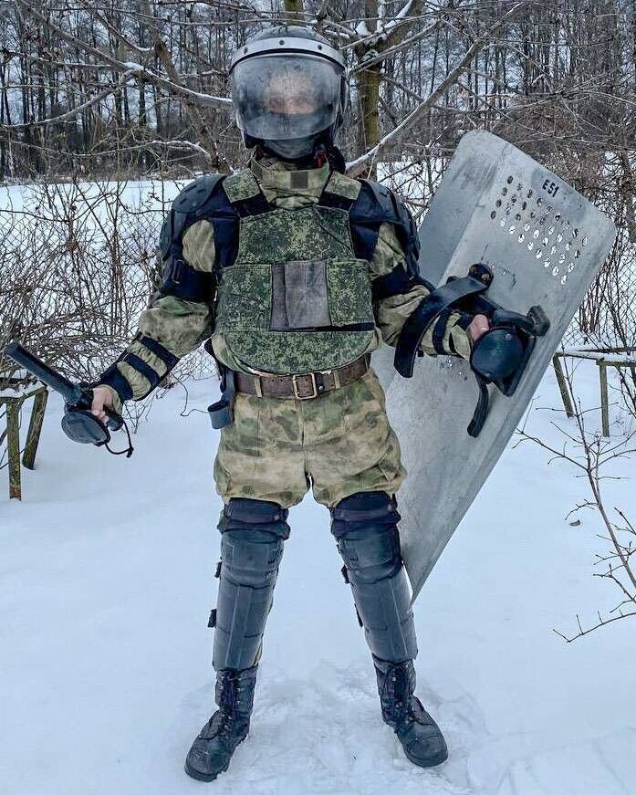 Trophy metal shield of the National guard from Ukraine 2022