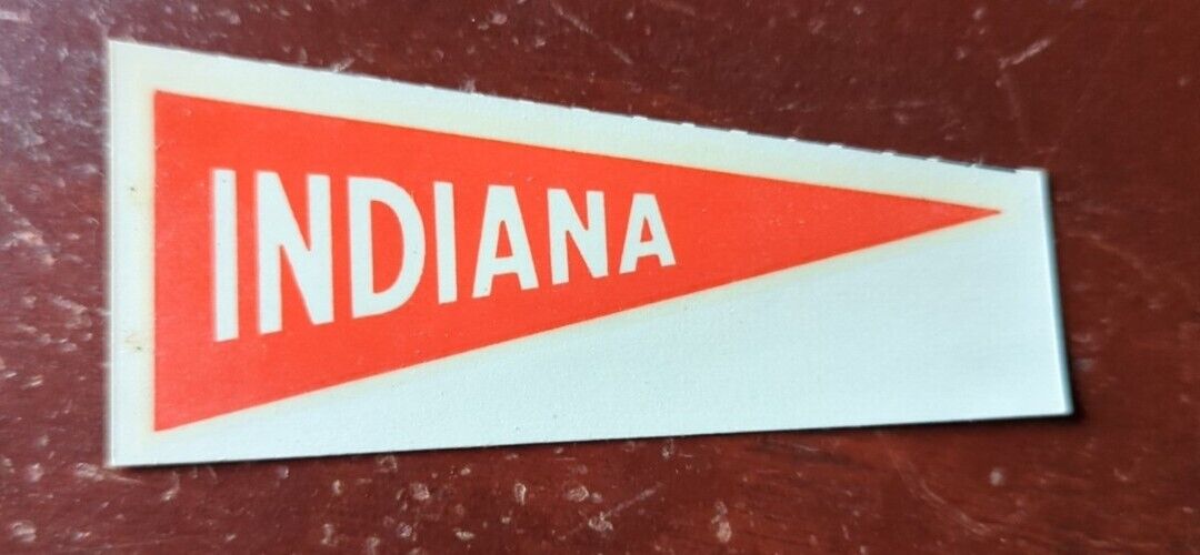 Very RARE Old Vintage Transfer Decal Pennant 3\
