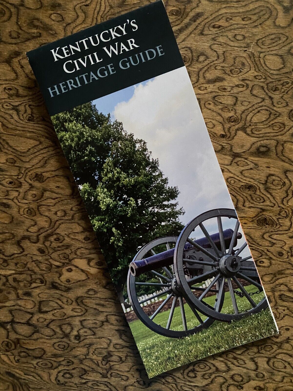 Kentucky Civil War Heritage History Color Illustrated Foldout Guide & Map NEW