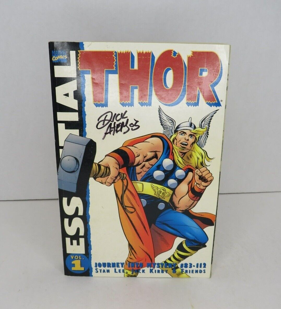 Essential Thor Volume 1 by Stan Lee Paperback Signed Rare