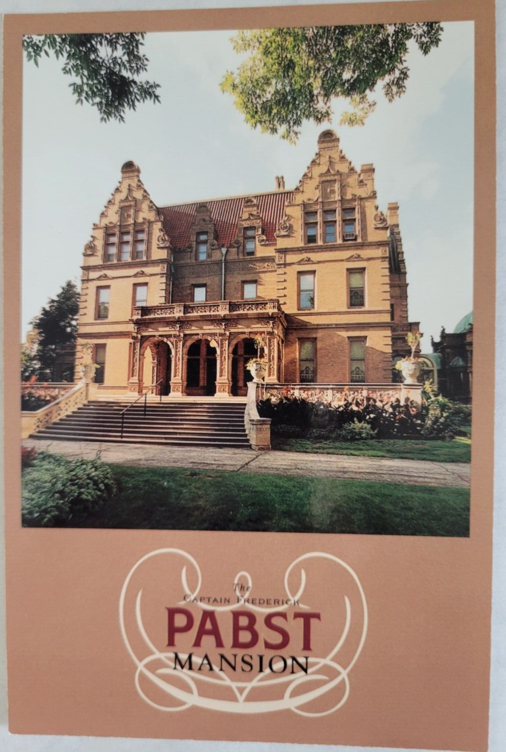 The Captain Frederick Pabst Mansion Milwaukee Wisconsin Postcard