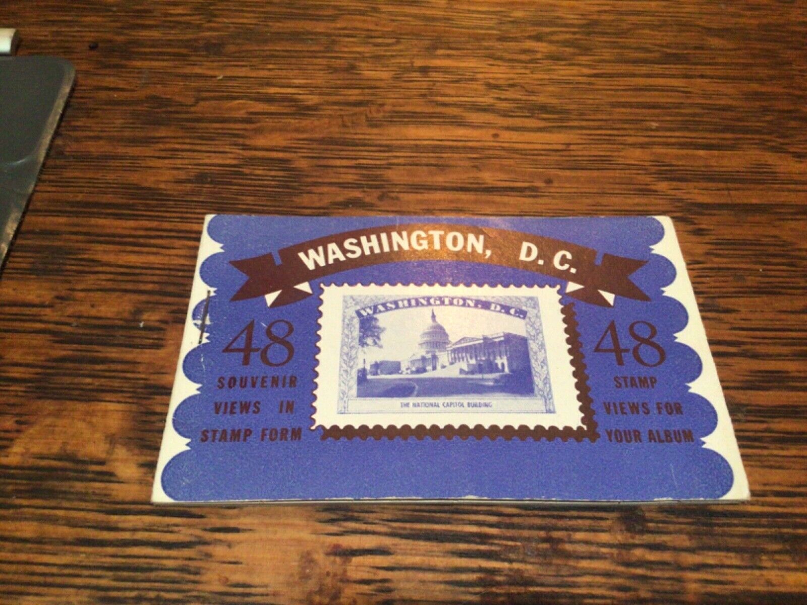 Washington DC 1935 Booklet of 48 Poster Stamp Views