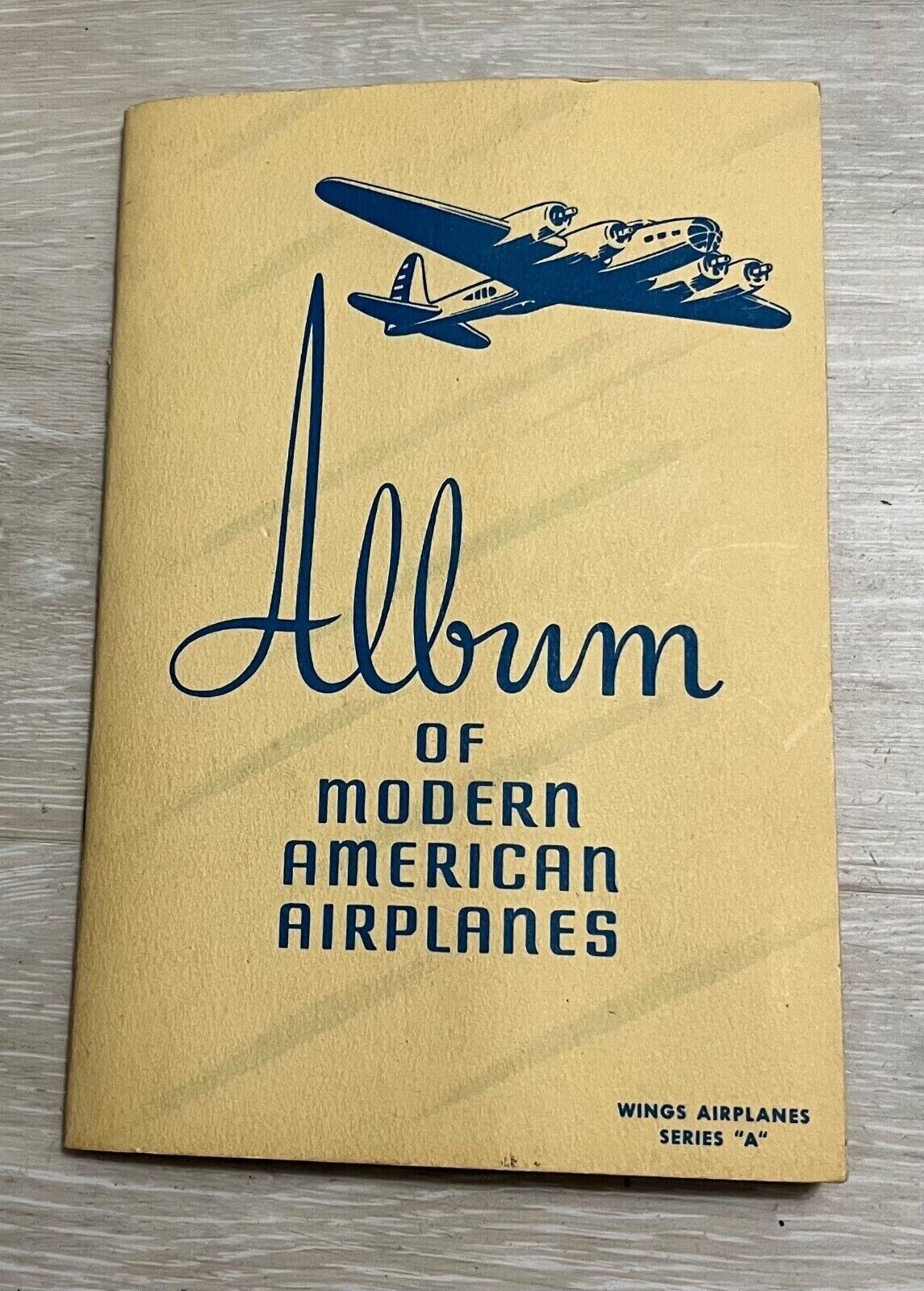 WWII Brown & Williamson Tobacco Series A Album Of Modern American Airplanes 