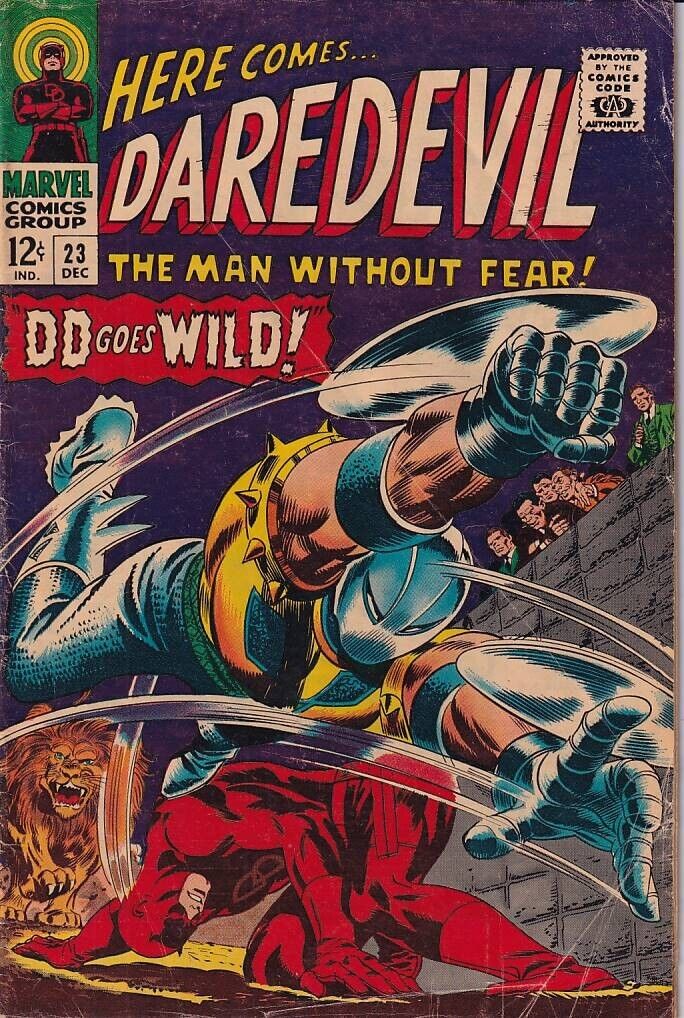 42001: Marvel Comics DAREDEVIL #23 VG Grade