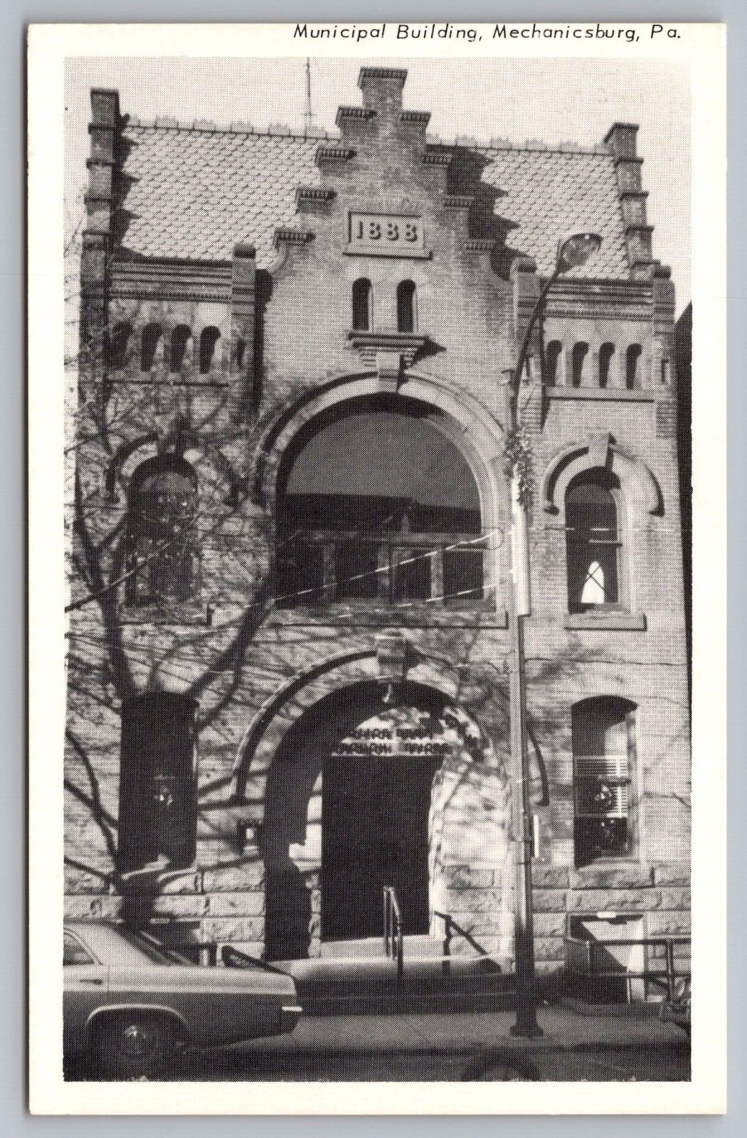 Municipal Building Mechanicsburg PA Postcard