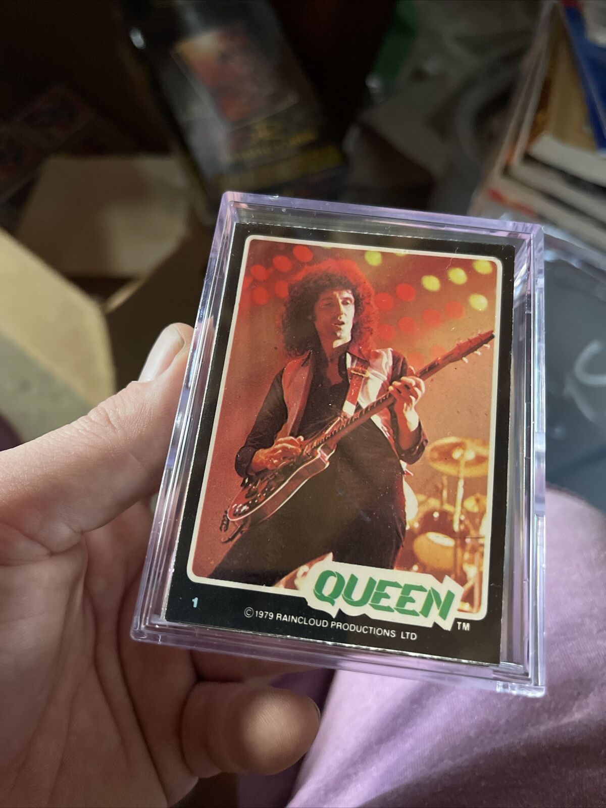 1979 ROCK STARS DONRUSS Trading Card Complete Set Pulled From Wax Box KISS Queen