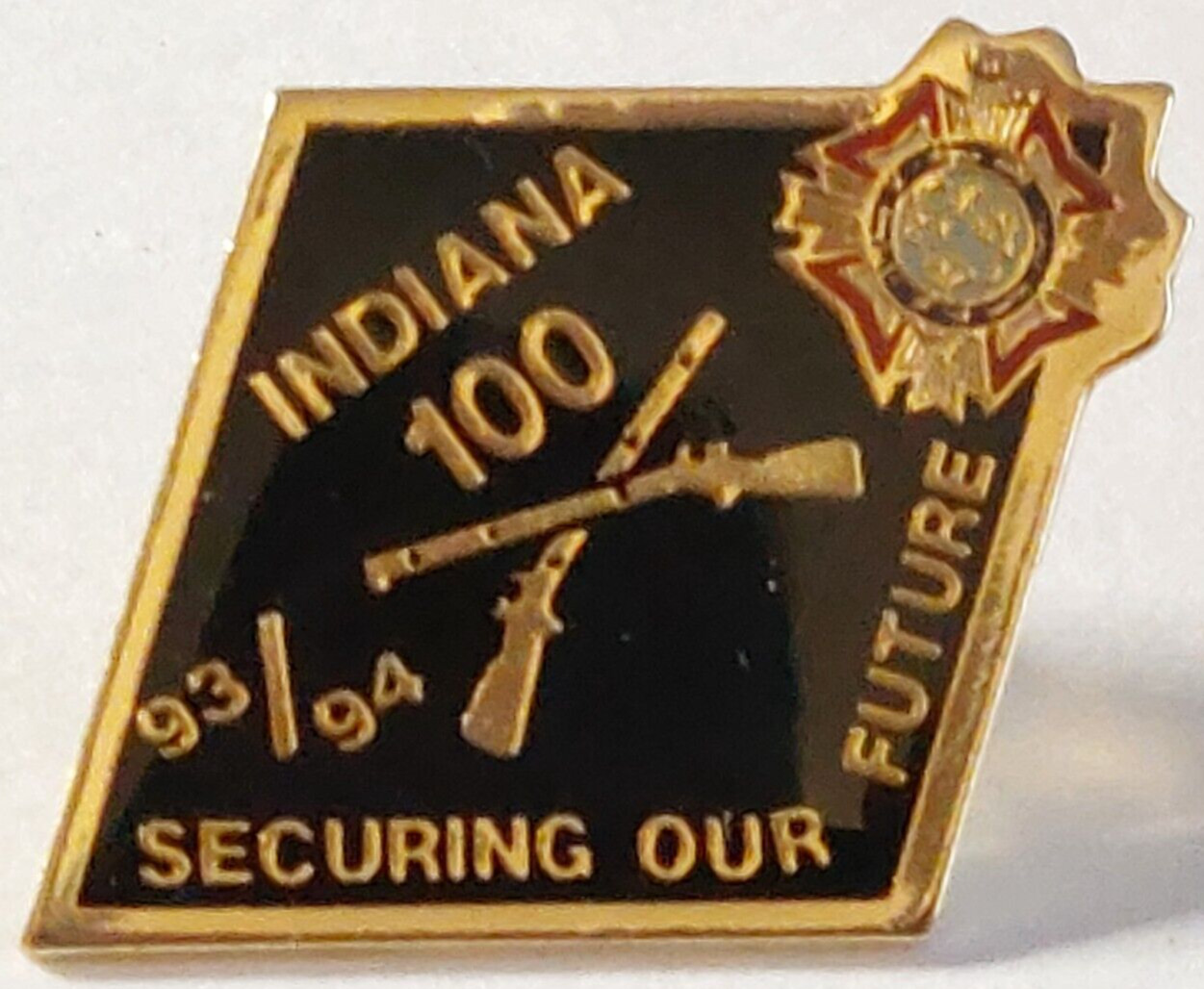 VFW 1993-1994 Post 100 Indiana Lapel Pin (092223)