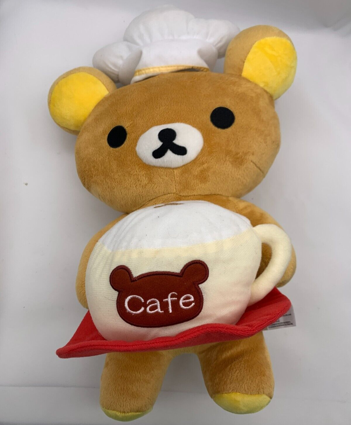 2018 San-X 20” Rilakkuma Barista Bear with Coffee Cup Plush