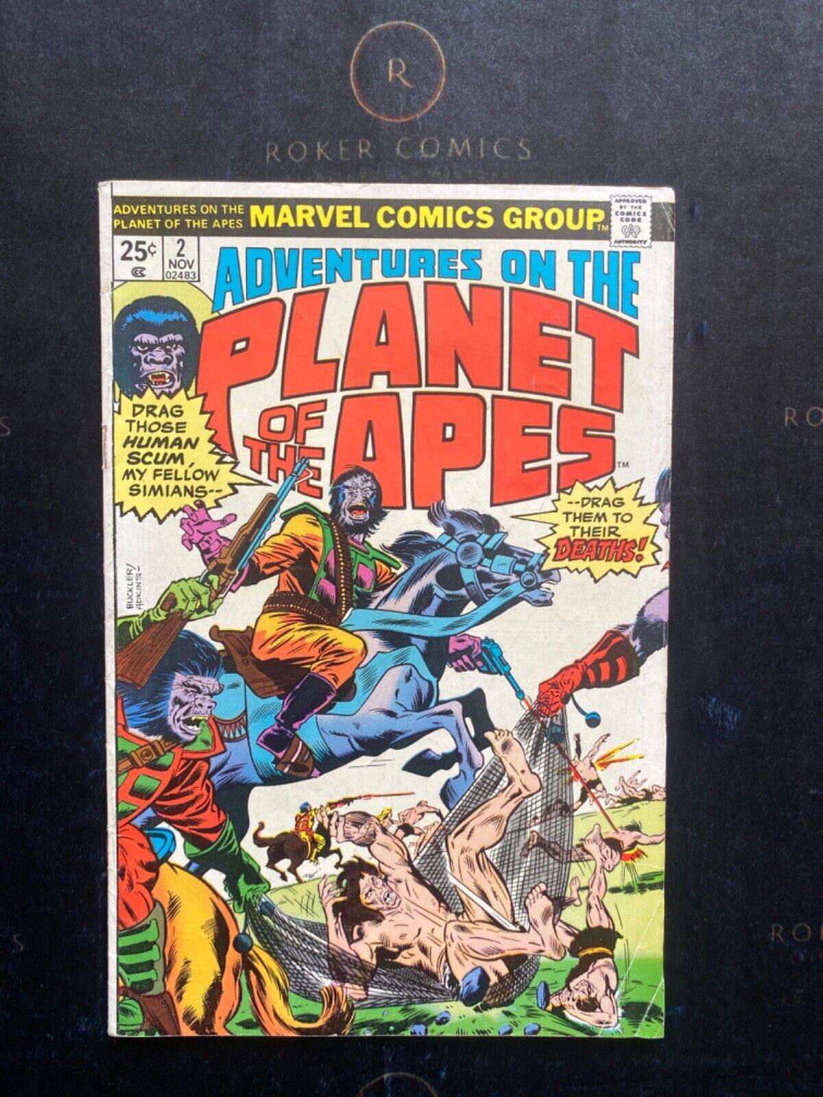 Rare 1975 Adventure On The Planet Of The Apes #2
