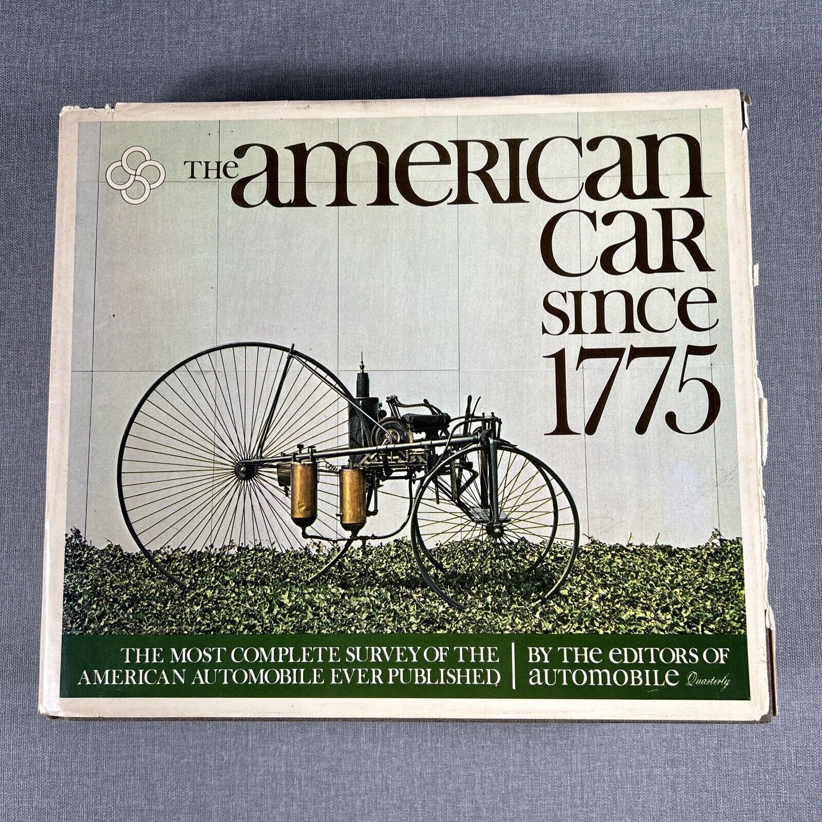 The American Car Since 1775 Hardcover HCDJ 1971 Vintage ~ Some Loose Pages