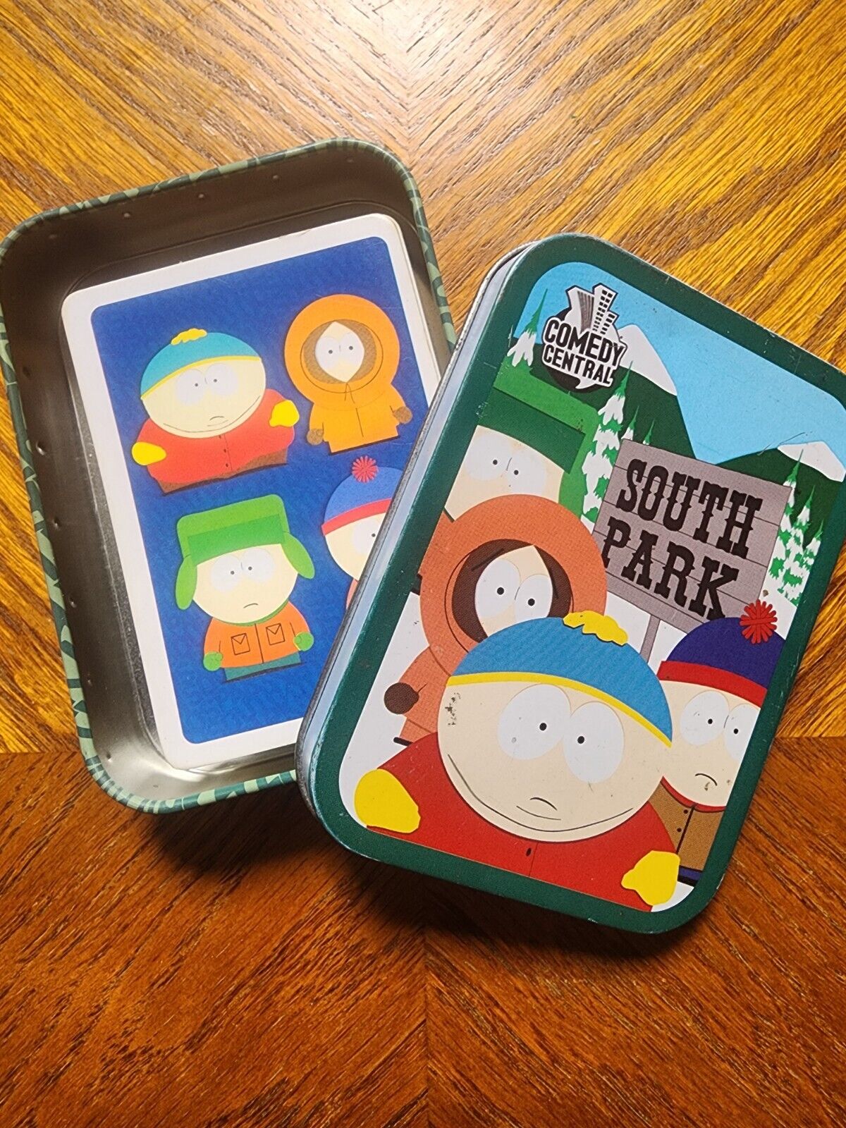 Vintage 2004 South Park Playing Cards Comedy Central Collectible Tin 