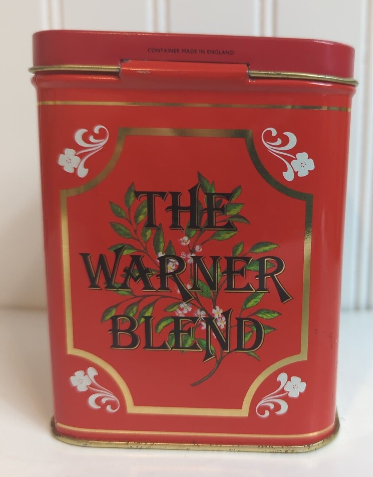 Vintage 'The Warner Blend' Tin Advertisement, Made England Excellent Condition