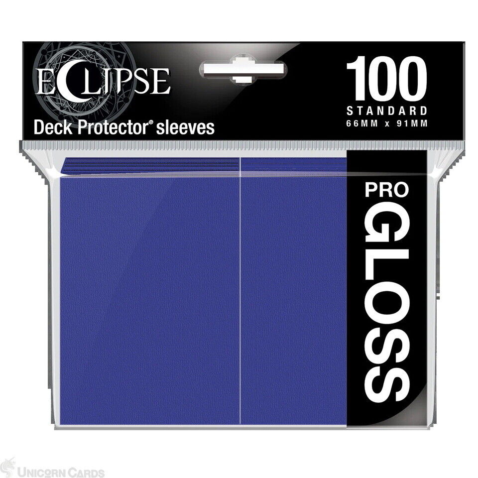 Ultra Pro Standard Sleeves - Gloss Eclipse - Royal Purple (100) :: One Piece/Dig