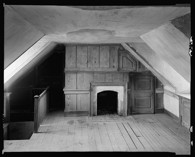 Thawley House,Hillsboro,attics,fireplaces,MD,Maryland,Architecture,South,1936