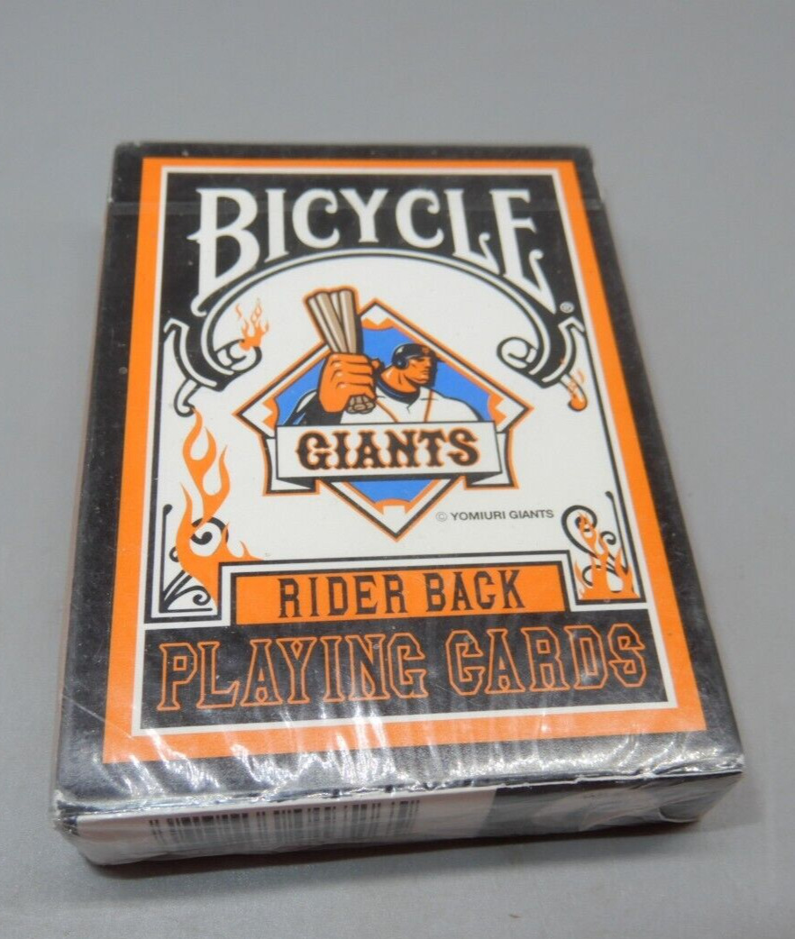 Bicycle YOMIURI GIANTS V2 rider back Playing Card deck NEW/SEALED