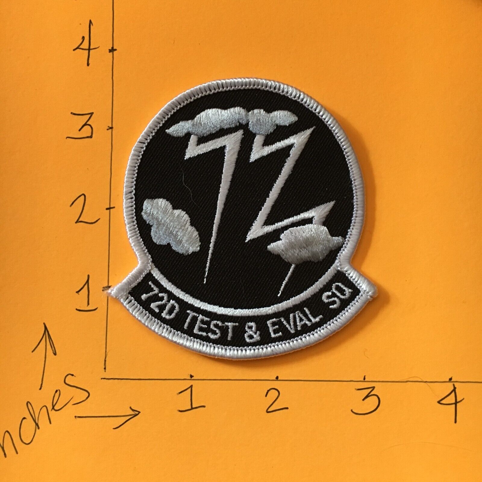 USAF 72nd TEST AND EVALUATION SQUADRON Patch 9/10/23 B2 Stealth Bomber
